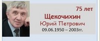 Щекочихин Юрий Петрович